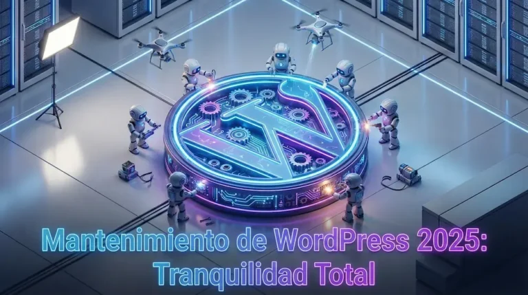 Guía Maestra: Mantenimiento WordPress para delegar el caos y escalar tu negocio en 2025 2 Guía Maestra: Mantenimiento WordPress para delegar el caos y escalar tu negocio en 2025