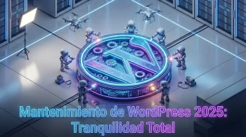 Delegar el mantenimiento de WordPress es la clave para escalar tu negocio digital sin fricciones técnicas.